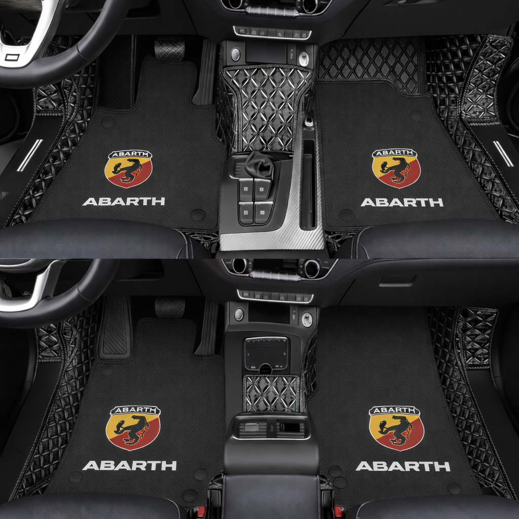 Prémiové autokoberce z PVC a eko kůže, vhodné do každého počasí, voděodolné – kompletní sada na přední i zadní sedadla