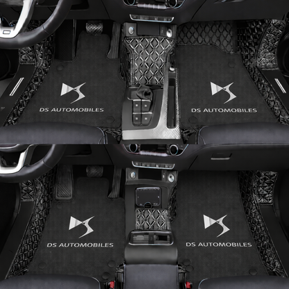 Prémiové autokoberce z PVC a eko kůže, vhodné do každého počasí, voděodolné – kompletní sada na přední i zadní sedadla