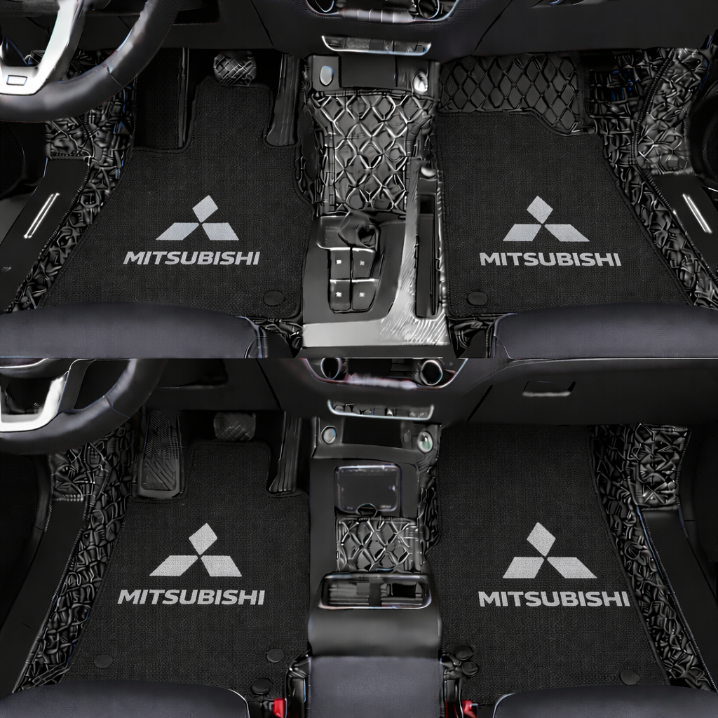 Prémiové autokoberce z PVC a eko kůže, vhodné do každého počasí, voděodolné – kompletní sada na přední i zadní sedadla