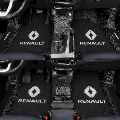 Prémiové autokoberce z PVC a eko kůže, vhodné do každého počasí, voděodolné – kompletní sada na přední i zadní sedadla