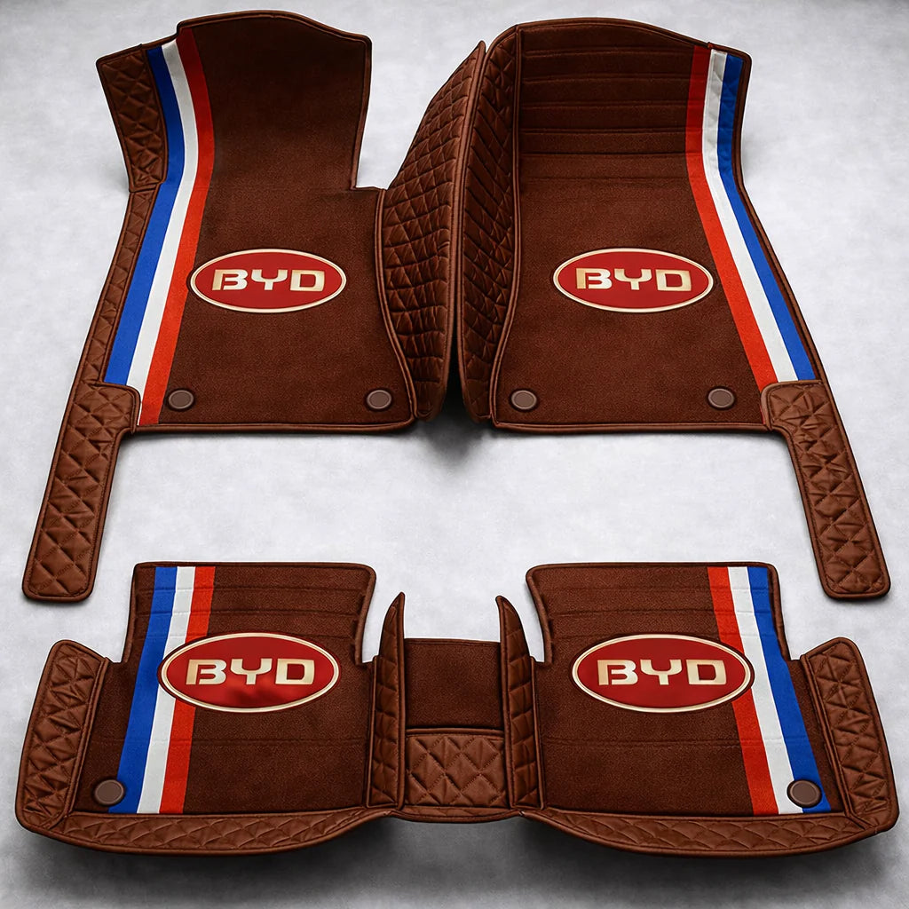 Prémiové autokoberce z PVC a eko kůže, vhodné do každého počasí, voděodolné – kompletní sada na přední i zadní sedadla