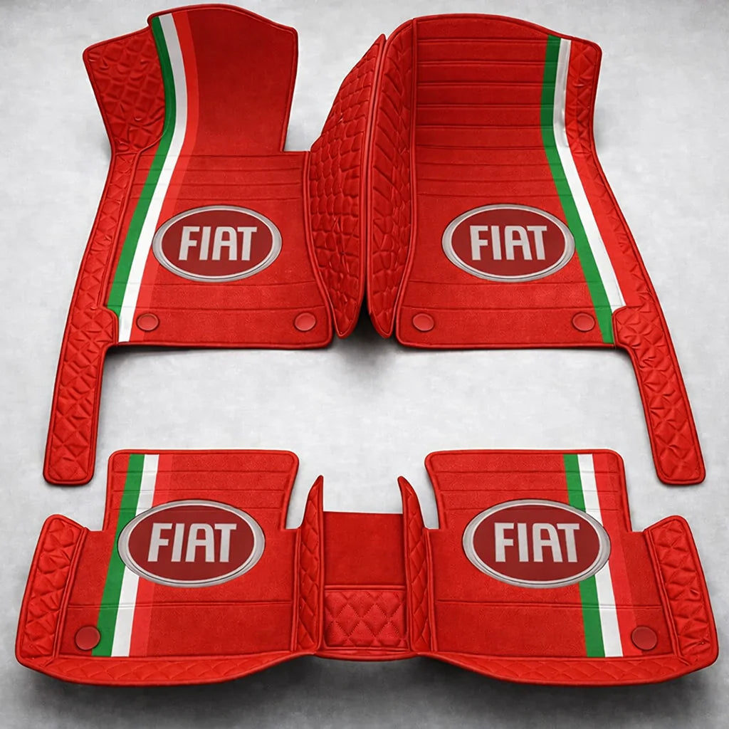 Prémiové autokoberce z PVC a eko kůže, vhodné do každého počasí, voděodolné – kompletní sada na přední i zadní sedadla