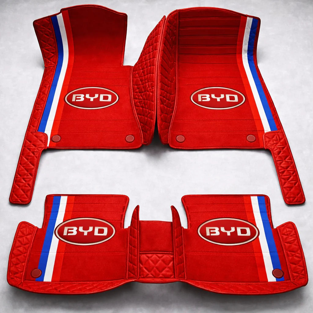 Prémiové autokoberce z PVC a eko kůže, vhodné do každého počasí, voděodolné – kompletní sada na přední i zadní sedadla