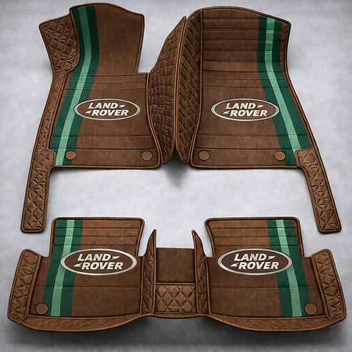 Prémiové autokoberce z PVC a eko kůže, vhodné do každého počasí, voděodolné – kompletní sada na přední i zadní sedadla