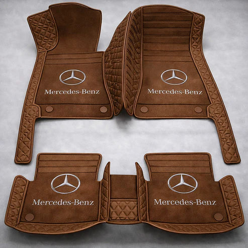 Prémiové autokoberce z PVC a eko kůže, vhodné do každého počasí, voděodolné – kompletní sada na přední i zadní sedadla