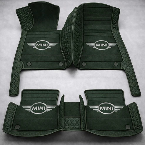 Prémiové autokoberce z PVC a eko kůže, vhodné do každého počasí, voděodolné – kompletní sada na přední i zadní sedadla