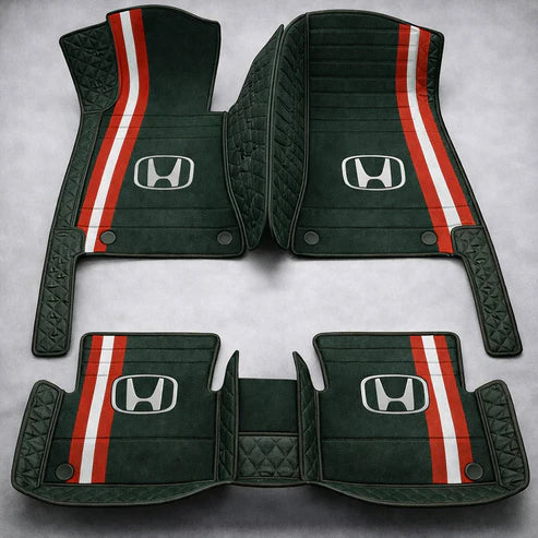 Prémiové autokoberce z PVC a eko kůže, vhodné do každého počasí, voděodolné – kompletní sada na přední i zadní sedadla