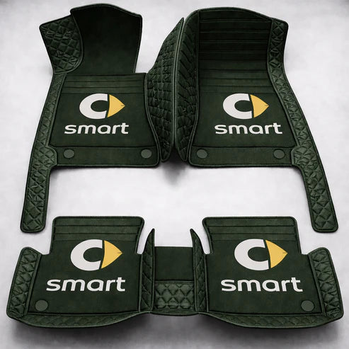 Prémiové autokoberce z PVC a eko kůže, vhodné do každého počasí, voděodolné – kompletní sada na přední i zadní sedadla