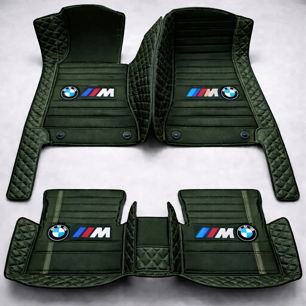 Prémiové autokoberce z PVC a eko kůže, vhodné do každého počasí, voděodolné – kompletní sada na přední i zadní sedadla