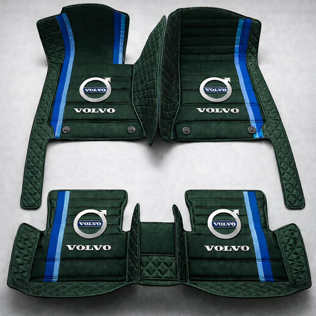 Prémiové autokoberce z PVC a eko kůže, vhodné do každého počasí, voděodolné – kompletní sada na přední i zadní sedadla