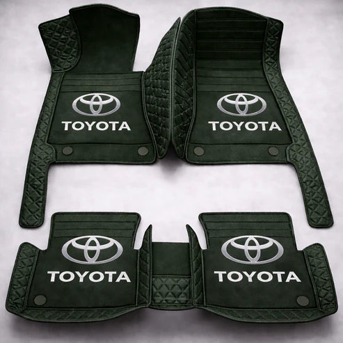 Prémiové autokoberce z PVC a eko kůže, vhodné do každého počasí, voděodolné – kompletní sada na přední i zadní sedadla