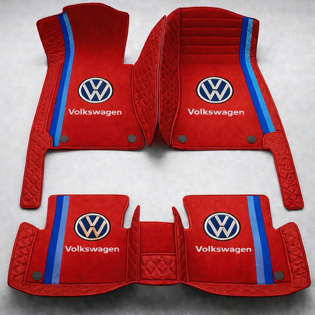 Prémiové autokoberce z PVC a eko kůže, vhodné do každého počasí, voděodolné – kompletní sada na přední i zadní sedadla