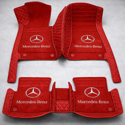 Prémiové autokoberce z PVC a eko kůže, vhodné do každého počasí, voděodolné – kompletní sada na přední i zadní sedadla