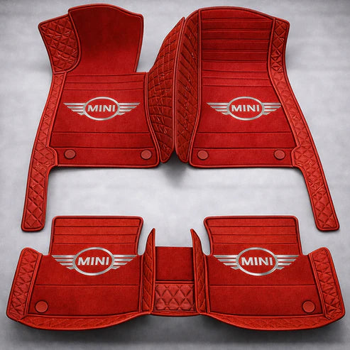 Prémiové autokoberce z PVC a eko kůže, vhodné do každého počasí, voděodolné – kompletní sada na přední i zadní sedadla