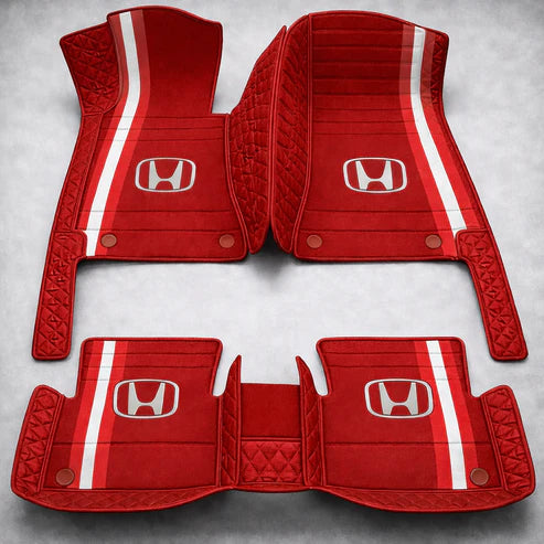 Prémiové autokoberce z PVC a eko kůže, vhodné do každého počasí, voděodolné – kompletní sada na přední i zadní sedadla